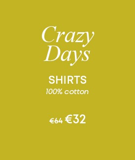 Bexley Flash Days: men's 100% cotton shirts at 50% off