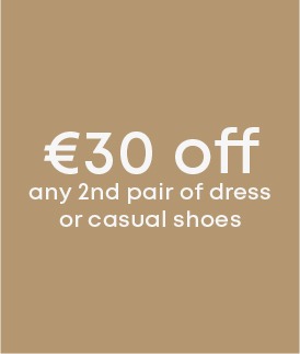 Special offer: €30 off the second pair, dress or casual