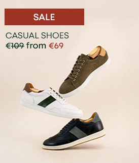 Selection of men's casual sneakers