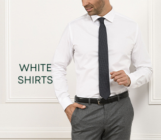 Men's white shirts