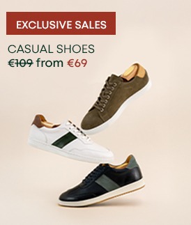 Selection of men's casual sneakers