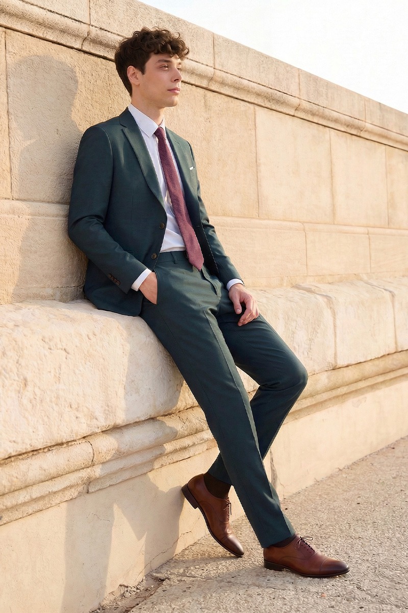 Men's suit for a wedding