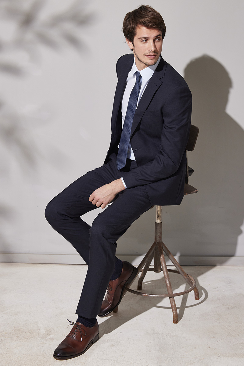 Lazare suit navy