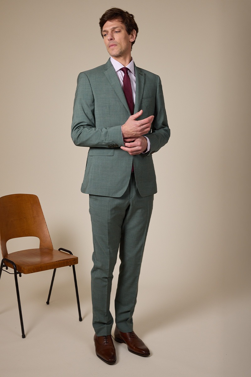 Lazare Linden Green Suit