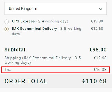 Brexit VAT included