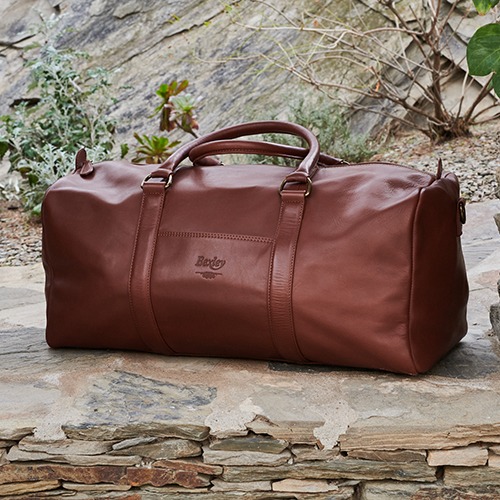 Men's leather travel bag Father's Day
