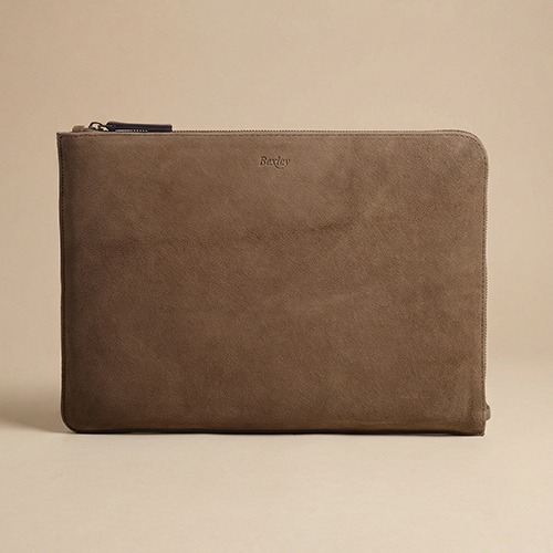 Men's leather laptop sleeve Father's Day