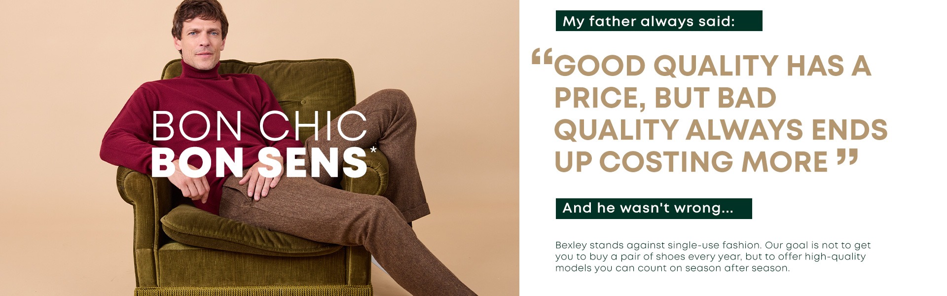 My father always said