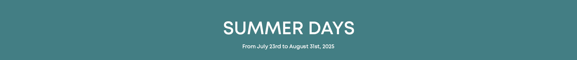 Summer days sales Bexley