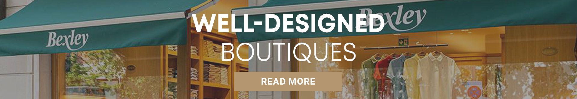Well designed shops