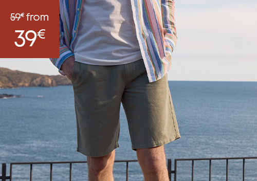 EXCLUSIVE SALES bermudas shorts for men