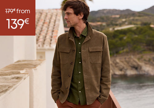 EXCLUSIVE SALES men's leather jacket