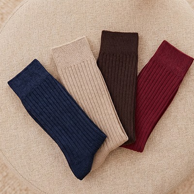 Men's 100% cotton socks
