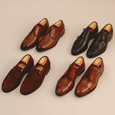 Men's leather dress shoes