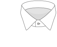 Straight collar shirt Bexley