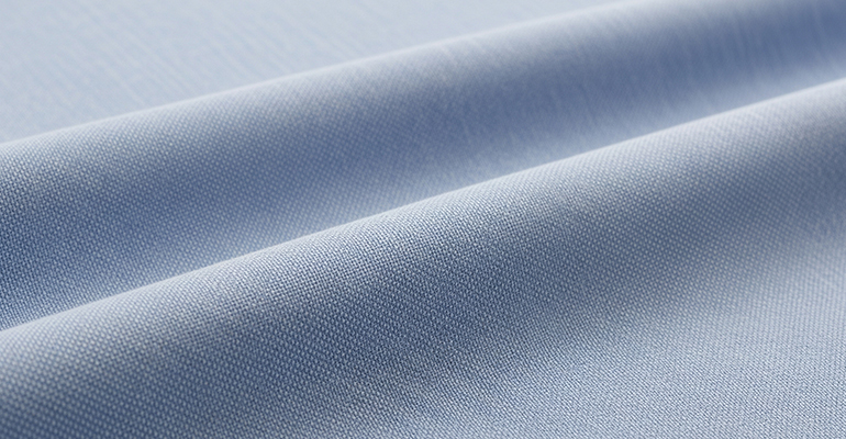 Light blue shirt fabric