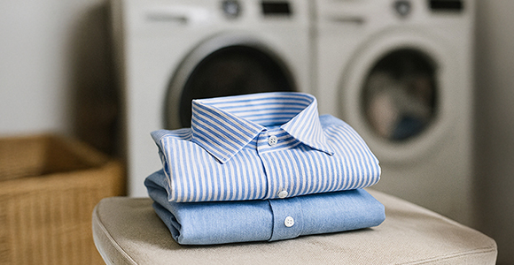 Shirt washing preparation for men