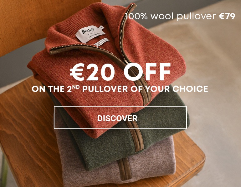 Men's lambswool sweaters