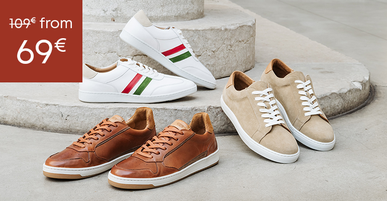 Casual white and green shoes for a modern style
