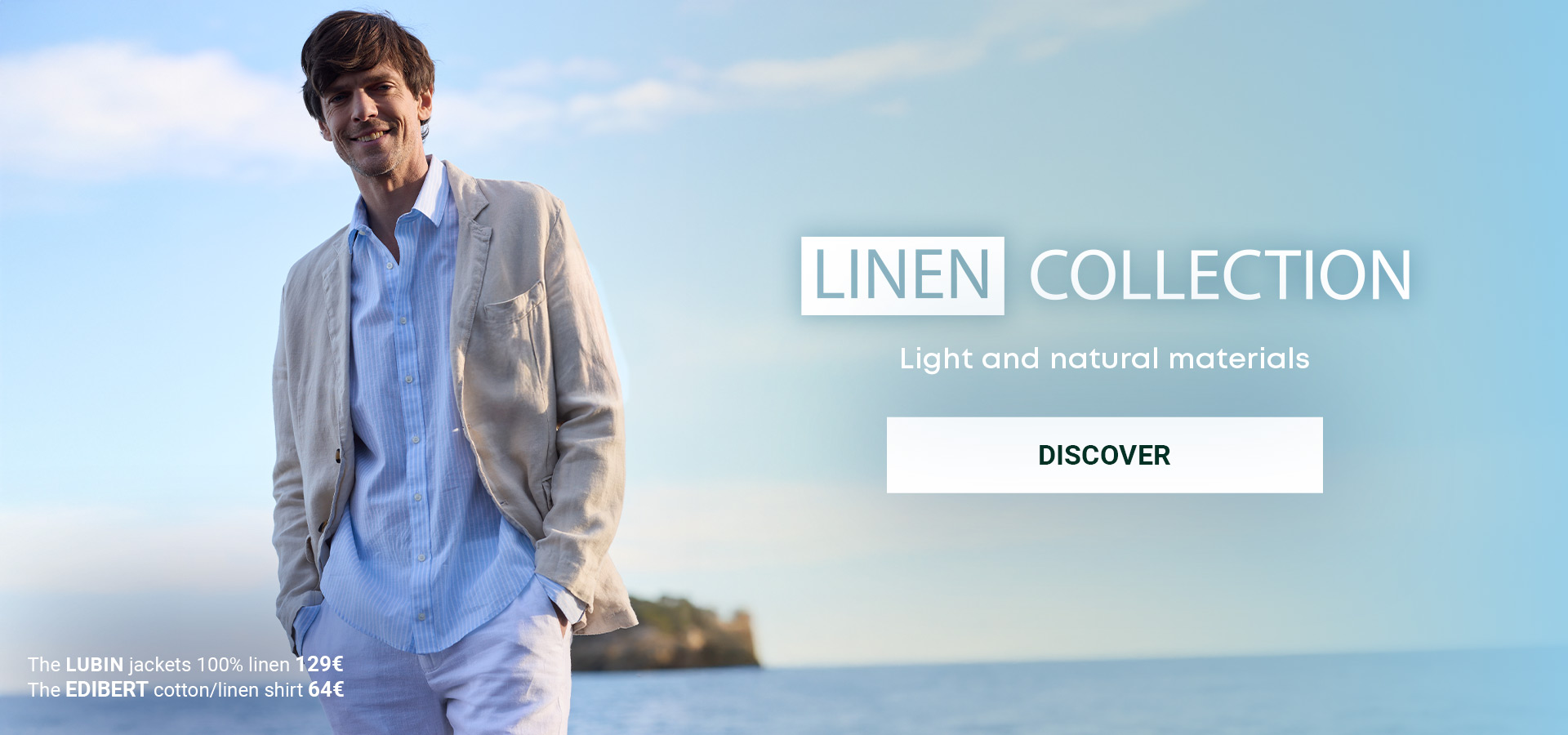 Bexley Spring-Summer 2025 collection – jacket and trousers in cotton-linen