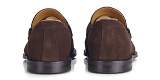 Bexley Monterenzio Penny Loafers Men EU 43 US 10 Brown Leather Blake Dress Shoes Men main image 4