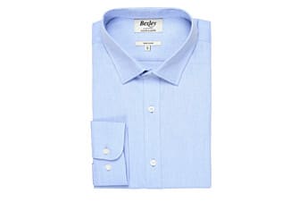 udmelding Tålmodighed transmission Mathurin Blue and White Cotton Men's casual shirt | Bexley