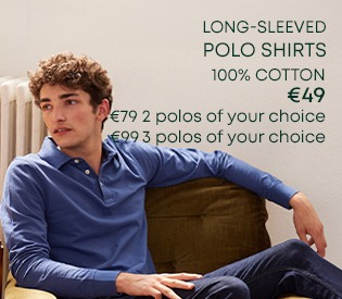 Classic cotton men’s Polo