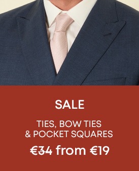 Men's ties, bow ties and pocket squares