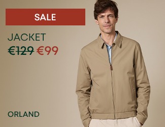 Orland jacket for men in dark beige