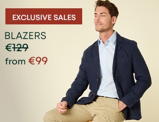 Men's navy blazer